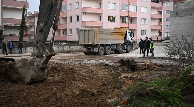Ataevler Köprüsünde çalışmalar sürüyor