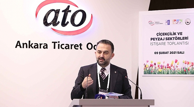 ATO Başkanı Baran: "14 Şubat Sevgililer Günü'ne denk gelen hafta sonu çiçekçilerin istisna kapsamına alınması sektöre moral oldu"