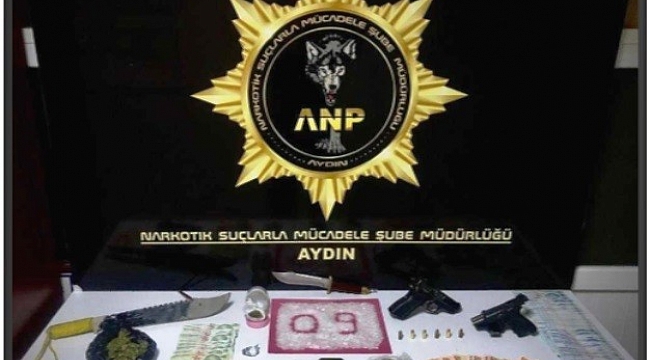 Aydın'da uyuşturucudan 6 şüpheli tutuklandı