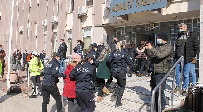 Aydın'daki operasyonda mahkemeye sevk edilen 7 şüpheli serbest bırakıldı