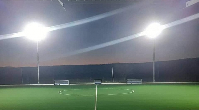 Aydınlatma çalışmaları tamamlandı