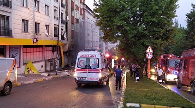 Bahçelievler'de patlama