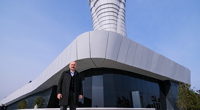 Bakan Karaismailoğlu: "Çamlıca Kulesi, Türk mühendislerinin eseri olarak tüm dünyaya hizmet edecek"