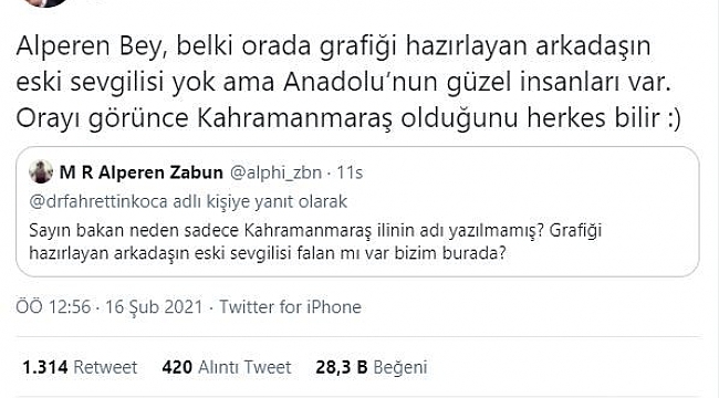Bakan Koca'dan "orada sevgilisi mi var" diyen kişiye cevap
