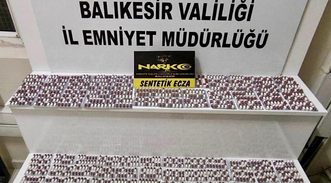 Balıkesir'de uyuşturucu operasyonu: 1 kişi tutuklandı