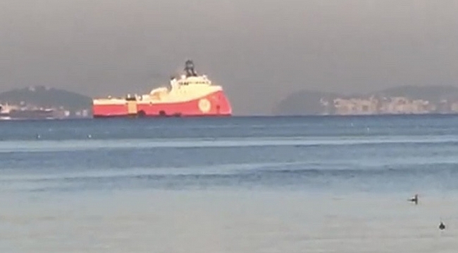 Barbaros Hayrettin Paşa sismik araştırma gemisi Tuzla Limanı'na geldi