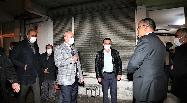Başkan Akman mahallelilerle bir araya geldi