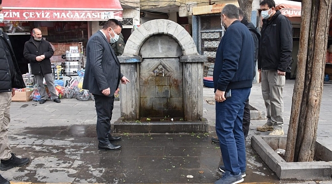 Başkan Beyoğlu'nun 'hayır çeşmesi' hassasiyeti