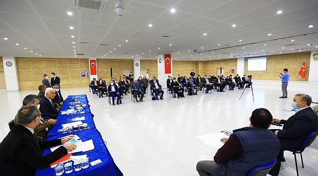 Başkan Gürün, Milas muhtarları ile bir araya geldi