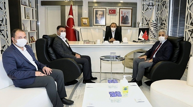 Başkan Kılınç, kurum yetkilileriyle istişarede bulundu