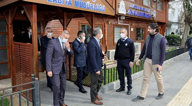 Başkan Kılınç zabıta ekipleriyle bir araya geldi