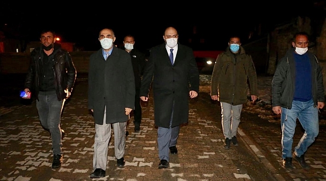 Başkan Orhan Demirgeçit sakinleriyle buluştu