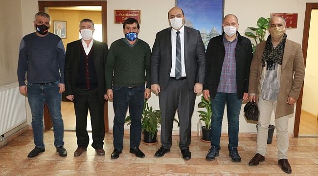 Başkan Orhan'dan esnaf odalarına ziyaret