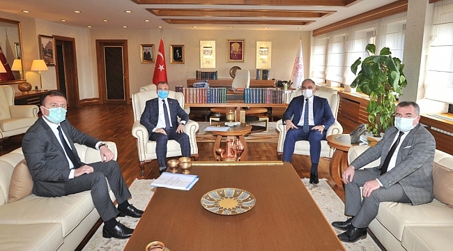 Başkan Özdemir'in Ankara temasları