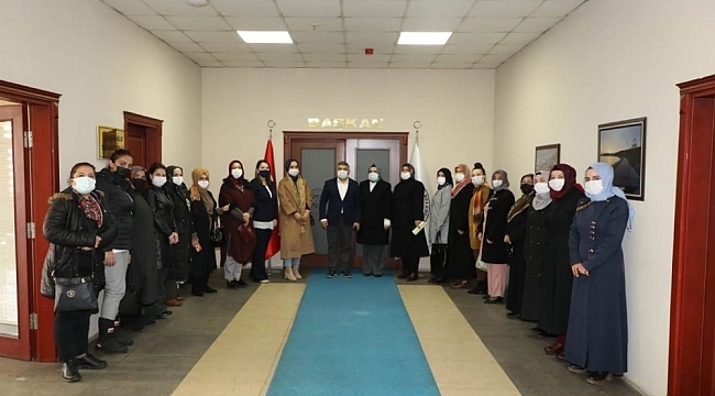 Başkan Şayir, AK Parti Kadın Kollarını ağırladı