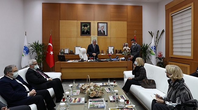 Başkan Yüce, Hırvatistan İstanbul Başkonsolosuyla bir araya geldi