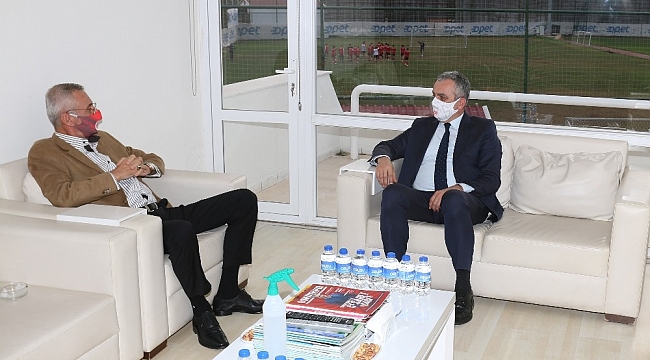 Başkanlardan Antalyaspor'a destek ziyareti