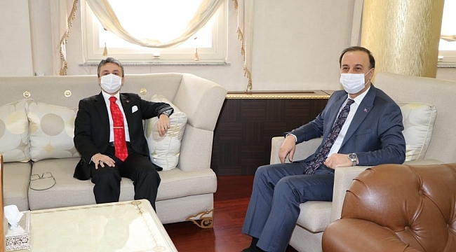 Başsavcı Yeniçeri'den Vali Erin'e ziyaret