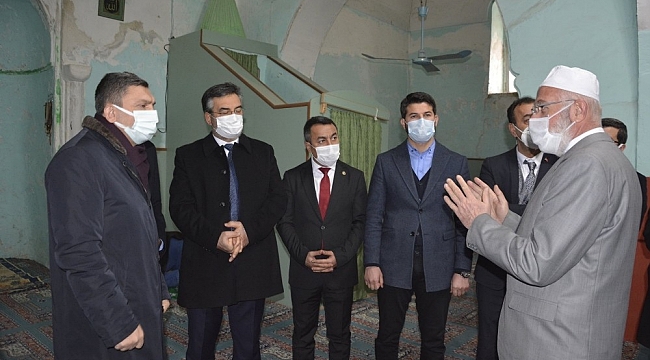 Batman Valisi Şahin Kozluk'ta incelemelerde bulundu