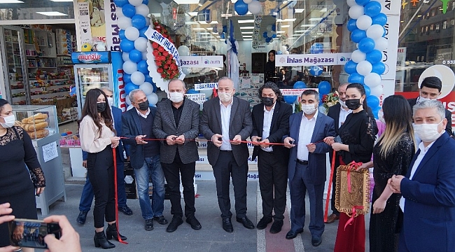 Batman'da İhlas Mağazası törenle açıldı