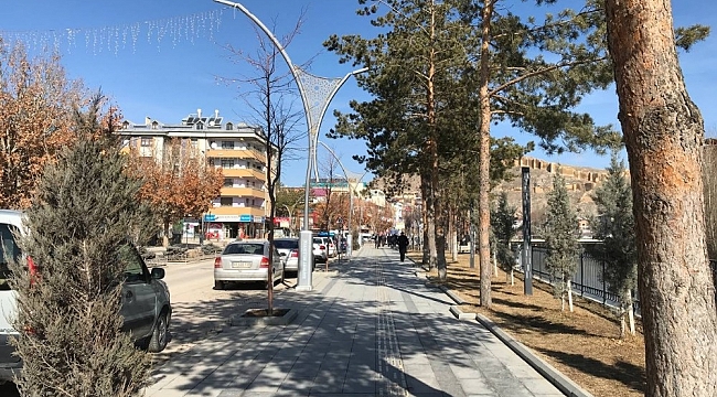Bayburt'ta kış ayında yaz havası
