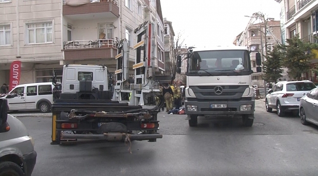 Beton mikserinin çarptığı kadın hayatını kaybetti