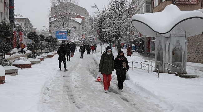 Bolu, eksi 29,7 dereceyle en soğuk il oldu