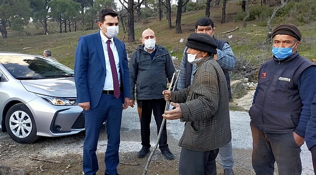 Bozdoğan Kaymakamı Buzkaya dün göreve başladı, bugün sahaya indi