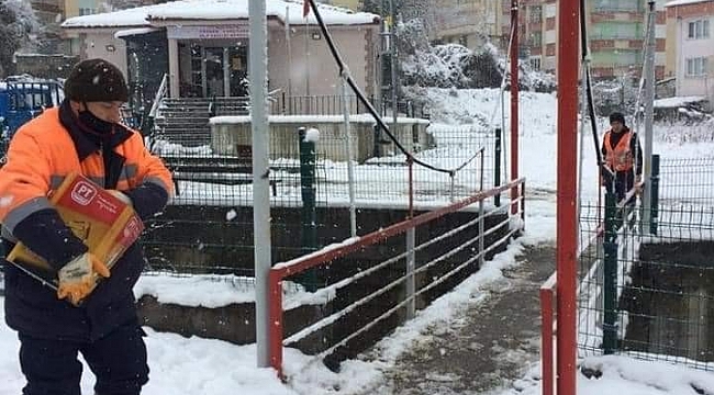 Bozkurt, "Kar ile mücadelemiz devam ediyor"