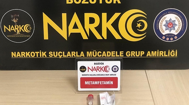 Bozüyük'te uyuşturucu operasyonu, 2 şüpheli yakalandı