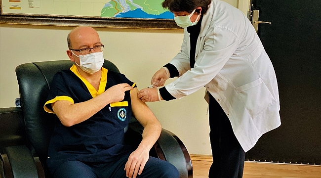 Bu ilçede aşılanan vatandaşlarda hiç yan etki görülmedi
