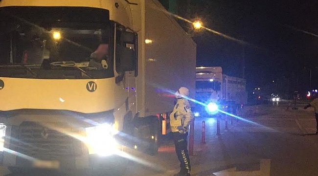 Burdur'da 243 araç sürücüsüne ceza yazıldı, 39 araç trafikten men edildi