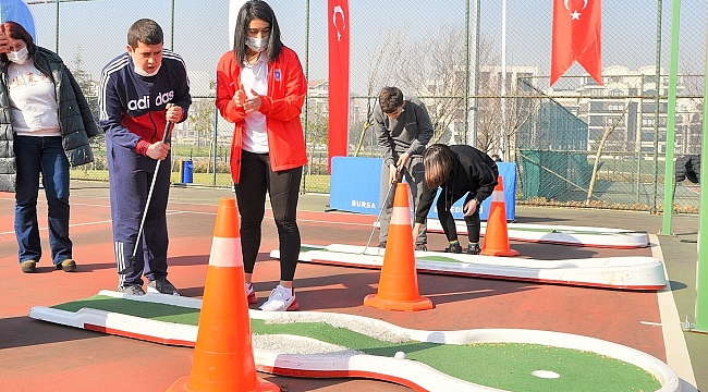 Bursa'da engelsiz yaşam için spor vakti