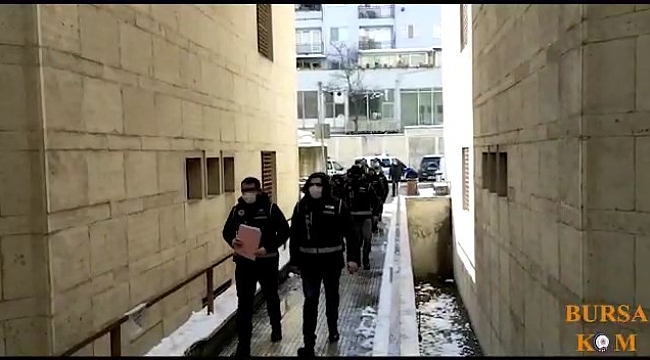 Bursa merkezli FETÖPDY operasyonu: 16 gözaltı