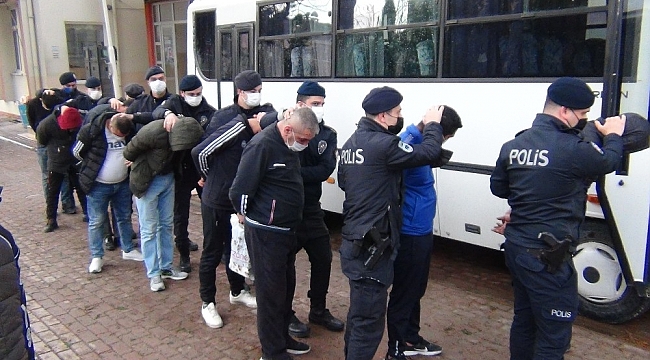 Bursa'da uyuşturucu operasyonu: 11 gözaltı