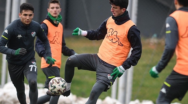 Bursaspor'da Balıkesirspor maçı hazırlıkları devam ediyor