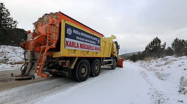 Büyükşehir karla mücadele ekipleri teyakkuzda