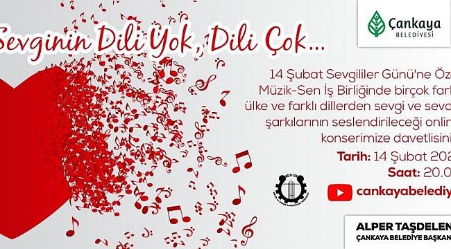 Çankaya 14 Şubat'ı müzik ve öykülerle kutluyor