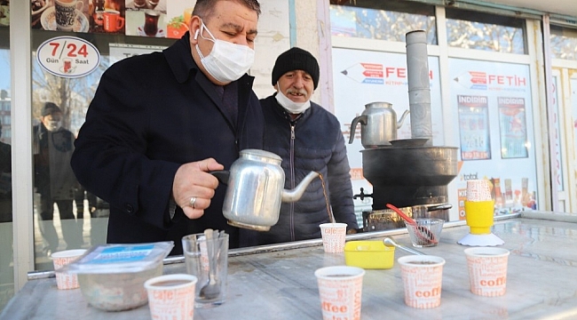 Çaylar Başkan Sunar'dan