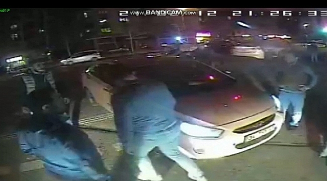 Çekmeköy'de taksici magandası, yol kesip otobüs şoförünü dövdüler