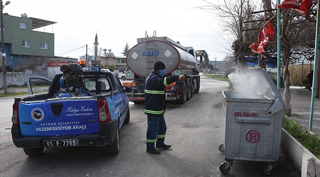 Ceyhan'da dip bucak temizlik
