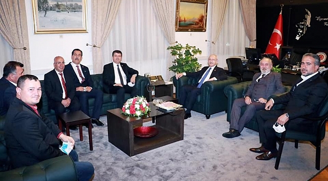 CHP Adıyaman teşkilatı Genel Başkan Kılıçdaroğlu ile bir araya geldi