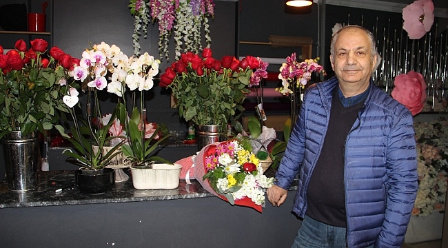 Çiçekçilerde 14 Şubat yoğunluğu erken başladı