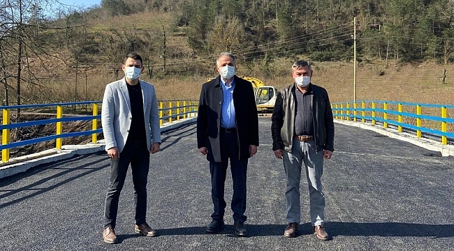 Çiğdemli Köprüsü ulaşıma açılıyor