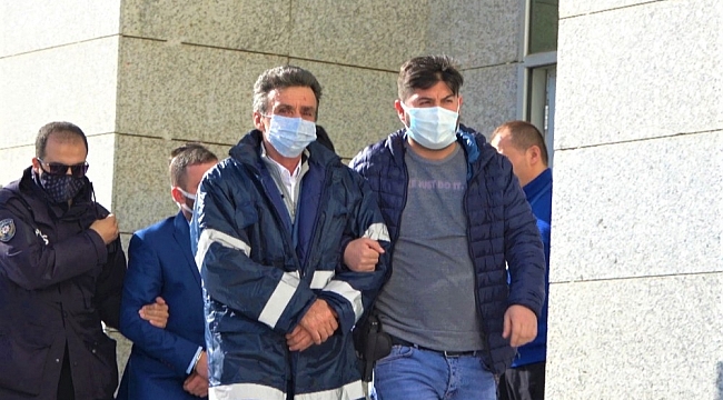 Cinayet zanlıları adliyeye sevk edildi