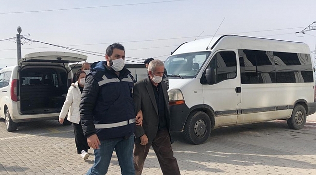 Cinayet zanlısı karı koca adliyeye sevk edildi