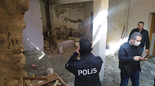 Çöken duvarın altında kalan işçi hayatını kaybetti