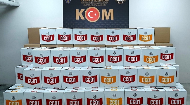Çorum polisinden makaron operasyonu