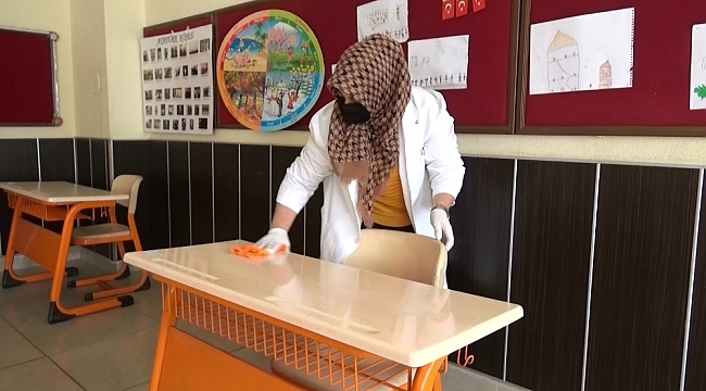 Çorum'da okullar yüz yüze eğitime hazır