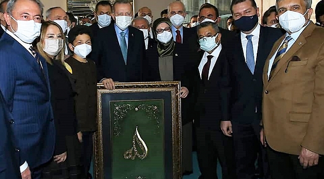 Cumhurbaşkanı Erdoğan, Çoban Şevki ile bir araya geldi